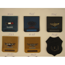 Нашивки декоративні зі шкірозамінника