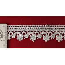 Мереживо білого кольору