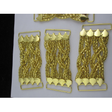 Декор-нашивка для одягу золото