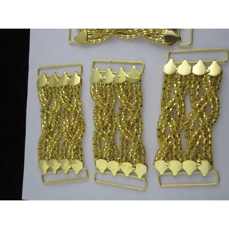 Декор-нашивка для одягу золото