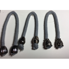 Концевики для шнурків (наконечники) блек нікель