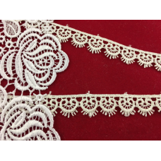 Мереживо вузьке чорного кольору