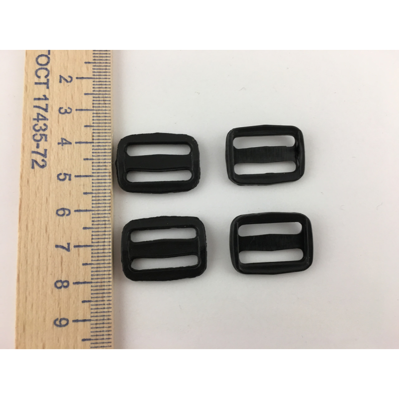 Перетяжка пластик чорна 20 мм