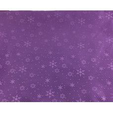 Плащівка дитяча фіолетові сніжинки