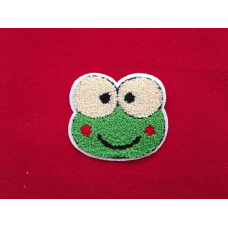 Нашивка жаба 8 см на 9 см