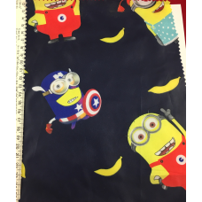 Плащівка міньйонів на темно-синьому