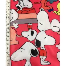 Плащівка снупі на рожевому