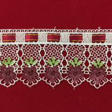 Мереживо синтетичні квіти