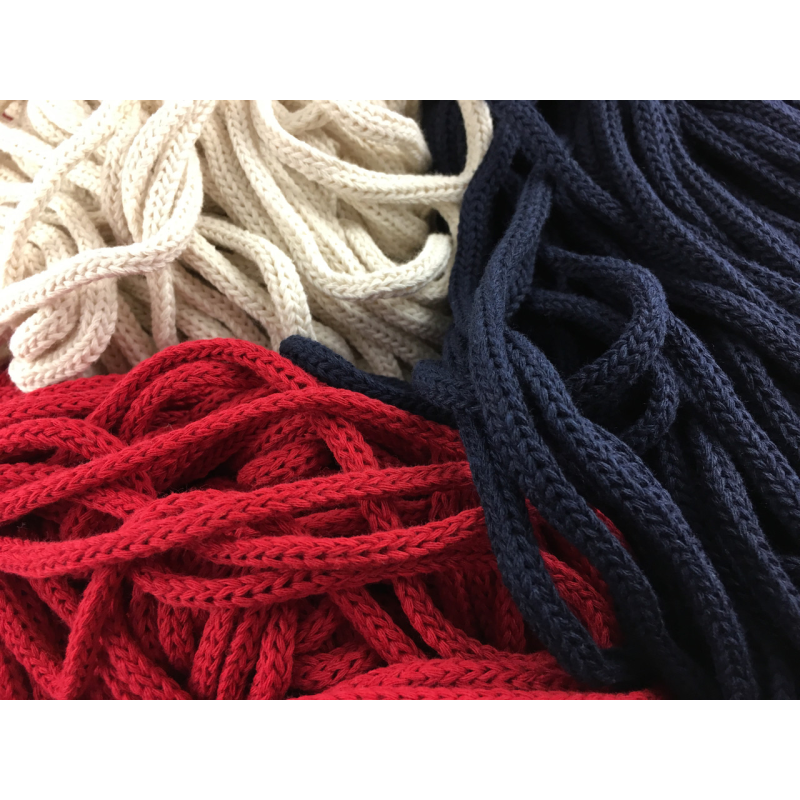 Шнур круглий 5 мм у різних кольорах