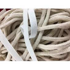 Шнур круглий 5 мм кремового кольору