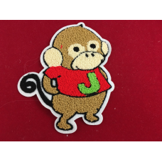 Нашивка мавпочка 17 см на 13,5 см