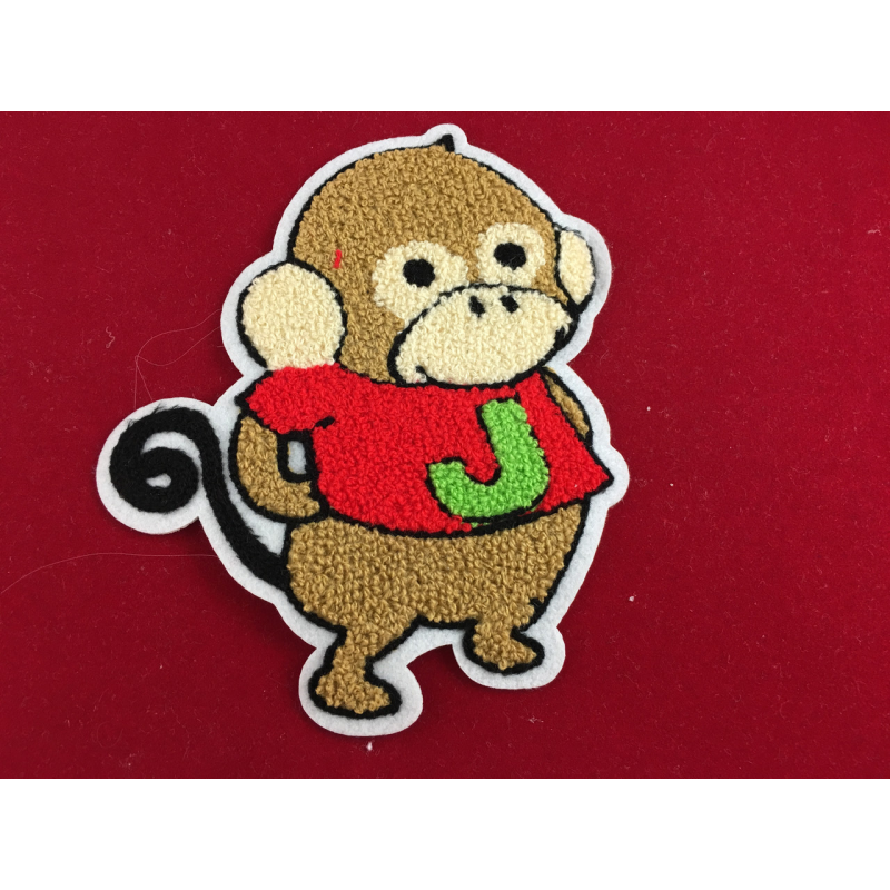 Нашивка мавпочка 17 см на 13,5 см