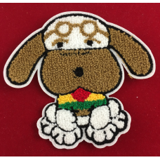 Нашивка собака 13,5 см на 14,5 см