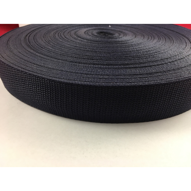 Сумкова тасьма темно-синього кольору