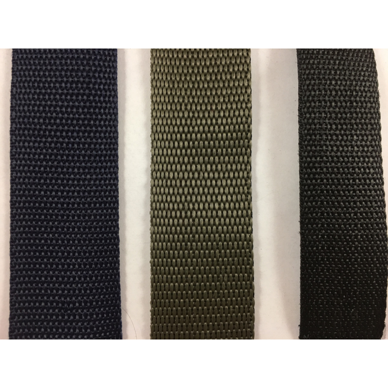 Сумкова тасьма чорного кольору 3 см