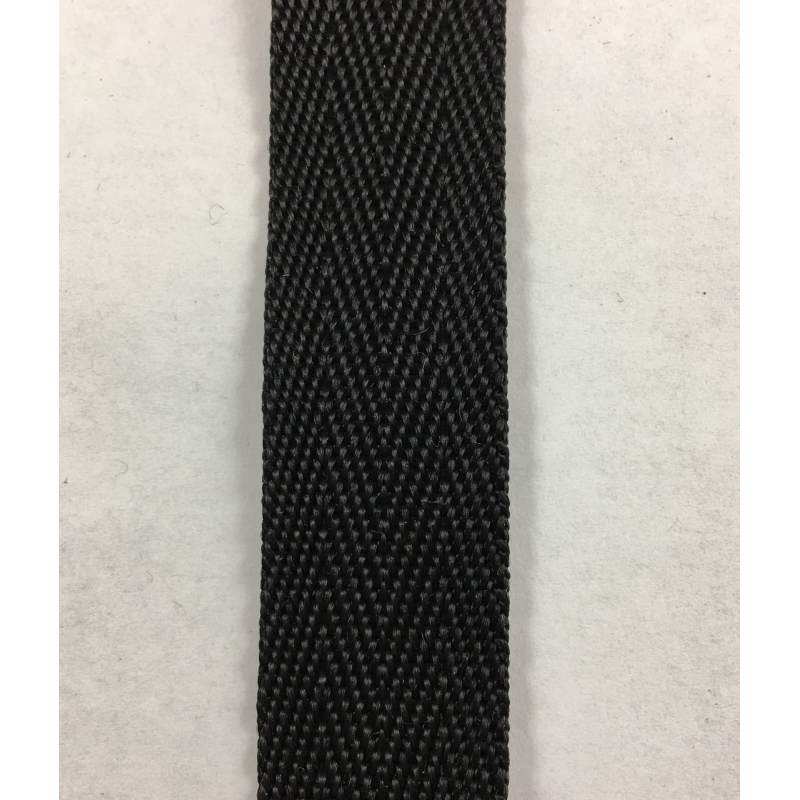 Тасьма чорного кольору 2 см окантовна Тасьма чорного кольору 2 см окантовна