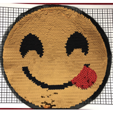 Смайлик паєтки двосторонні