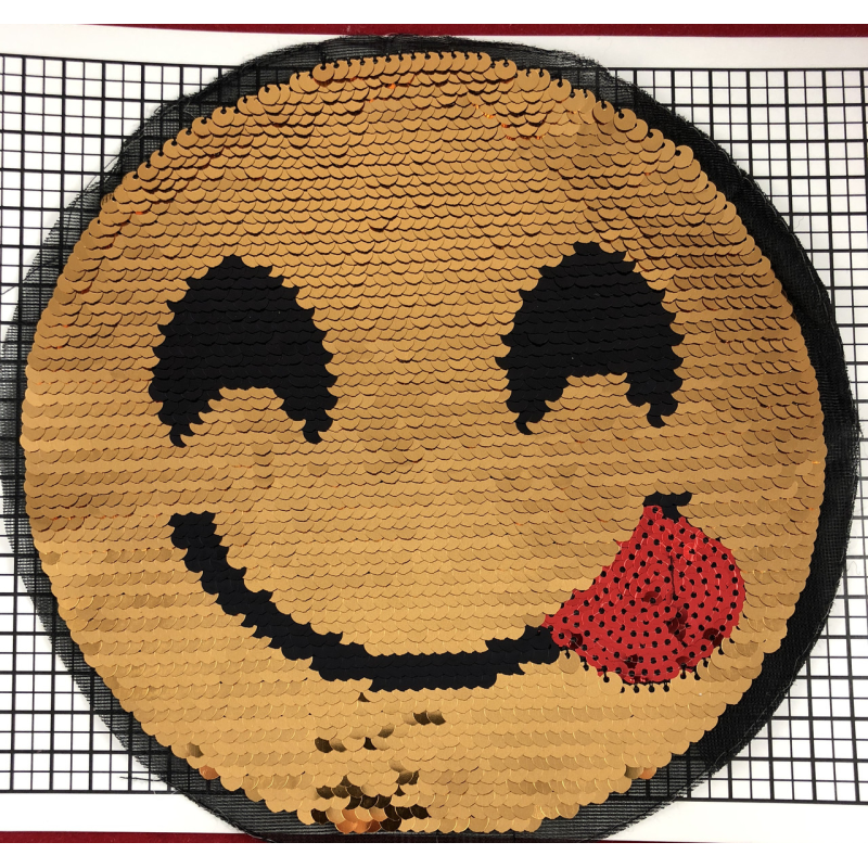 Смайлик паєтки двосторонні Смайлик паєтки двосторонні