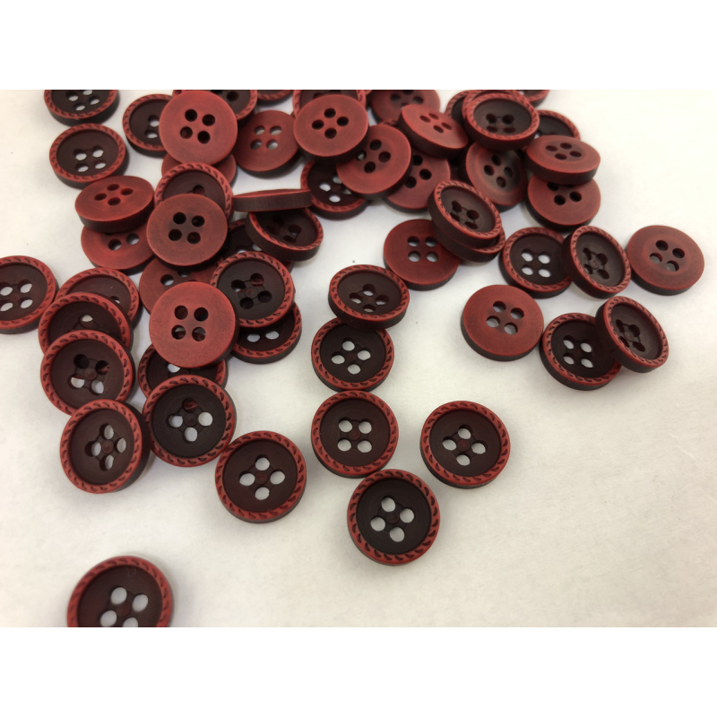 Ґудзики бордо