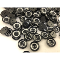 Ґудзики чорно-білі