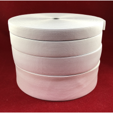 Гумка для одягу біла 40 метрів 20 мм 60 мм