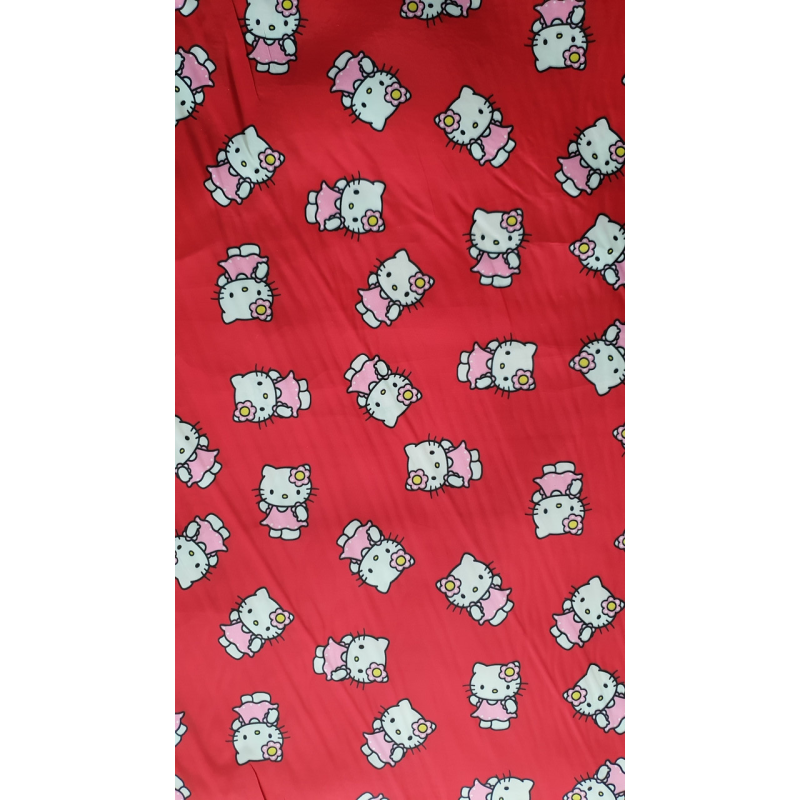 Плащівка дитяча Кіті на червоному