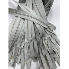 Змійка капронова Тип 7 спіральна 80 см (2810) світло-сіра