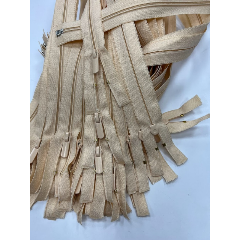 Змійка капронова Тип 7 спіральна 80 см (2587) кремова