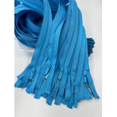 Змійка капронова Тип 7 спіральна 80 см (2483) блакитна