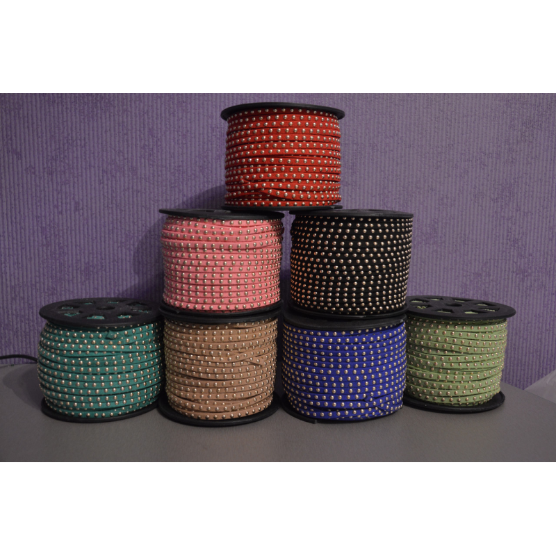 Тасьма декоративна замшева