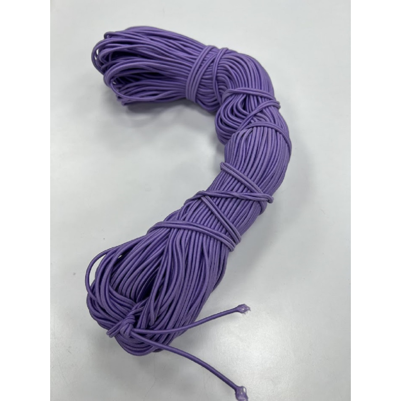 Гумка капелюшна 2.5 мм ( бузок) 100 м