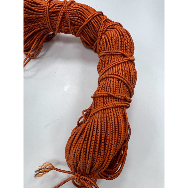 Гумка капелюшна 2.5 мм (жовтогаряча з чорним) 100 м Гумка капелюшна 2.5 мм (жовтогаряча з чорним) 100 м