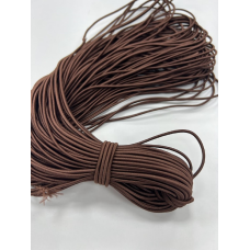 Гумка капелюшна 2.5 мм (коричнева) 50 м