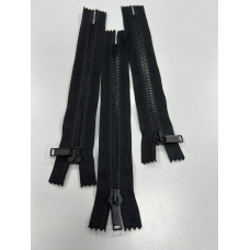 Блискавка трактор 80 см (чорна) турція