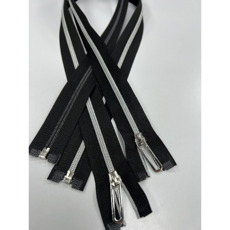 Блискавка Сільвер спіральна 80 см (чорна) турція