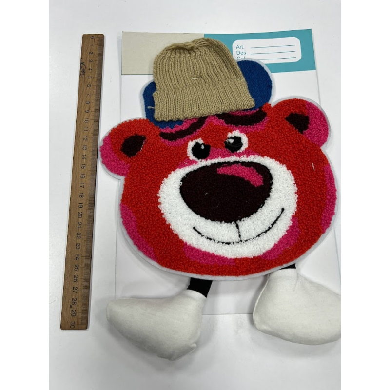 Аплікація плюшева капитошка