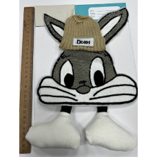 Аплікація плюшева Заєць