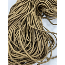 Шнур круглий із наповнювачем 4 мм (кайот)