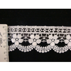 Мереживо синтетичне 030 чорного кольору