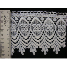 Мереживо синтетика 33 рудого кольору