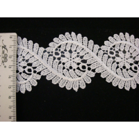 Мереживо чорного й білого кольорів